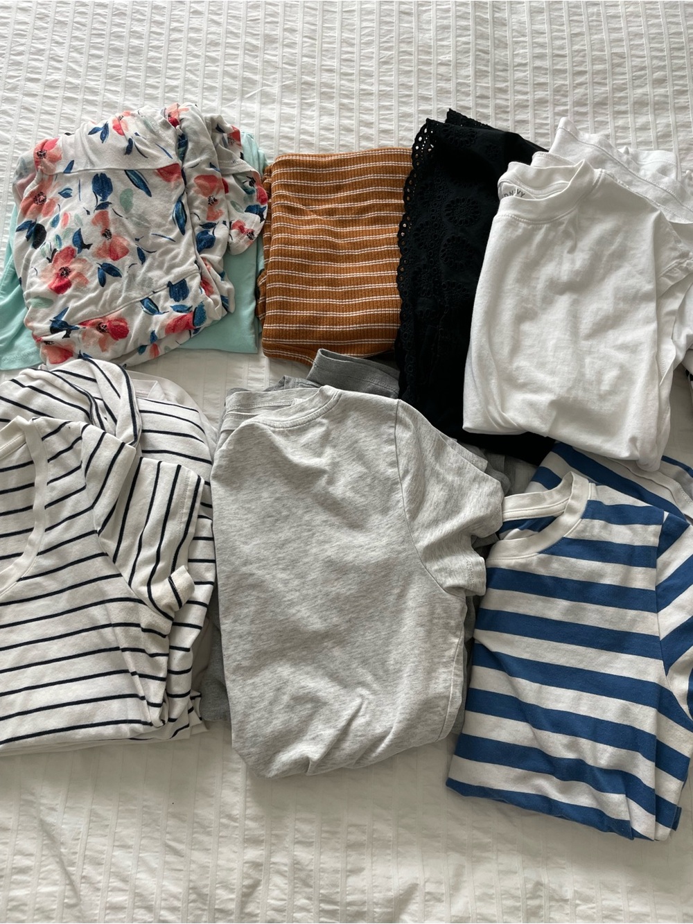 Women’s Maternity Cotton Tops Bundle
